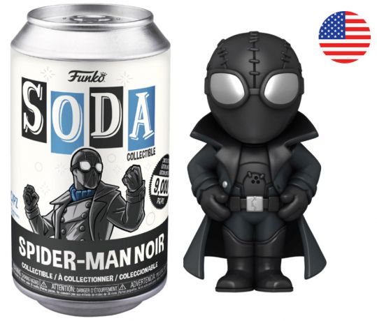 Figurine Funko Soda Marvel Comics Spider-Man Noir (Canette Noire)
