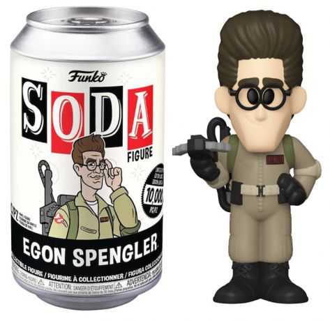 Figurine Funko Soda SOS Fantômes Egon Spengler (Canette Noire)