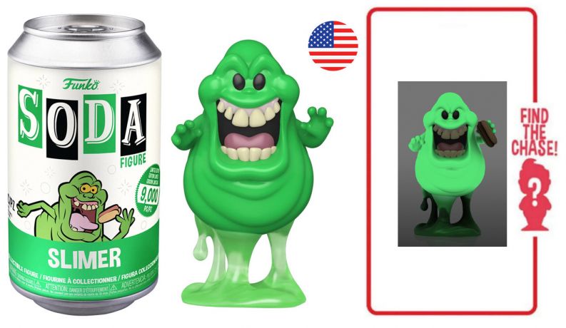 Figurine Funko Soda SOS Fantômes Slimer (Canette Verte)