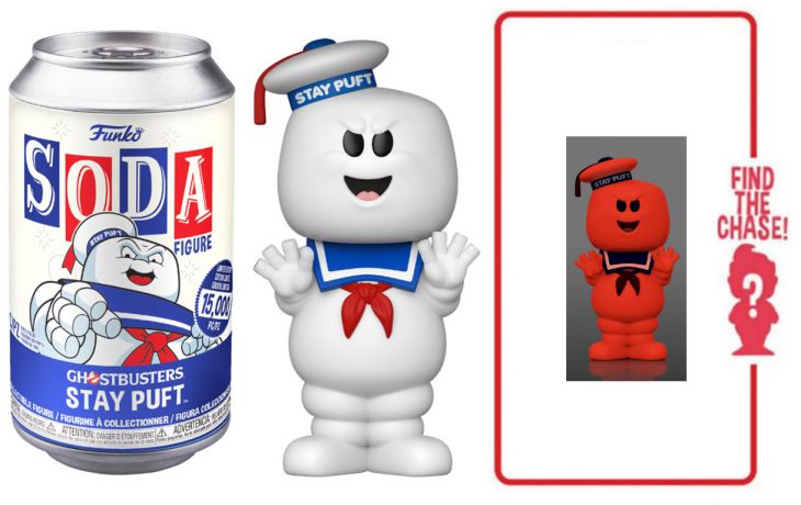 Figurine Funko Soda SOS Fantômes Stay Puft (Canette Bleue)