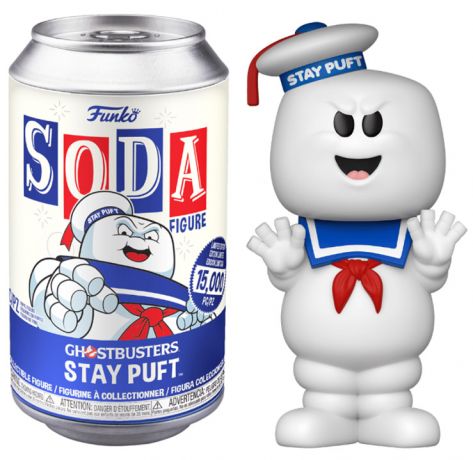 Figurine Funko Soda SOS Fantômes Stay Puft (Canette Bleue)