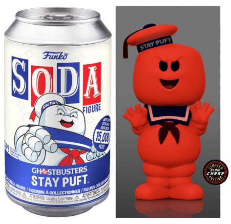 Figurine Funko Soda SOS Fantômes Stay Puft (Canette Bleue) [Chase]