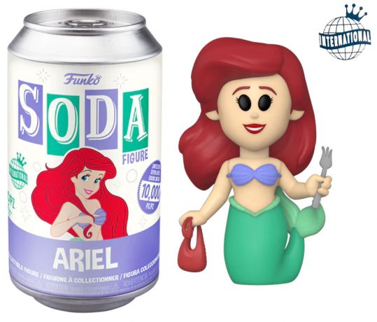 Figurine Funko Soda La Petite Sirène [Disney] Ariel (Canette Violette)