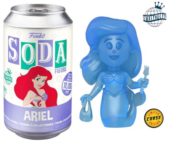 Figurine Funko Soda La Petite Sirène [Disney] Ariel (Canette Violette) [Chase]