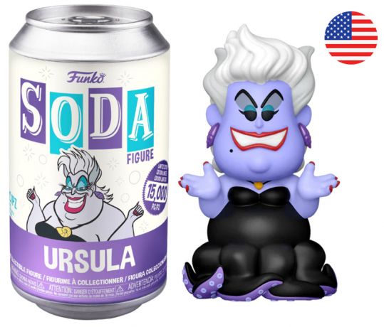 Figurine Funko Soda La Petite Sirène [Disney] Ursula (Canette Violette)
