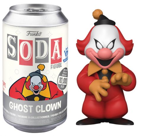 Figurine Funko Soda Scooby-Doo Clown Fantôme (Canette Grise)