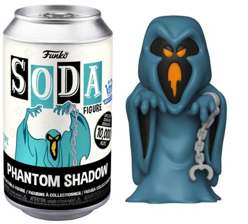 Figurine Funko Soda Scooby-Doo L'ombre Fantôme (Canette Noire)