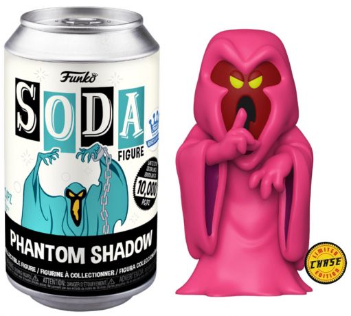 Figurine Funko Soda Scooby-Doo L'ombre Fantôme (Canette Noire) [Chase]