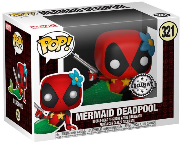 Figurine Funko Pop Deadpool [Marvel] #321 Deadpool Sirène