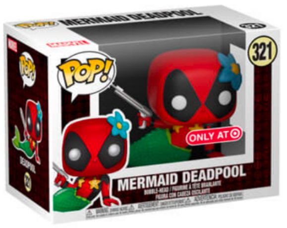 Figurine Pop Deadpool Marvel 321 pas cher Deadpool Sirene
