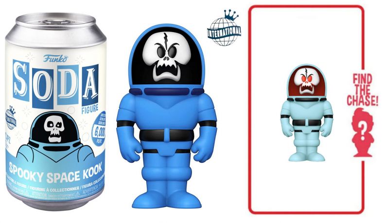 Figurine Funko Soda Scooby-Doo Spooky Space Kook (Canette Bleue)