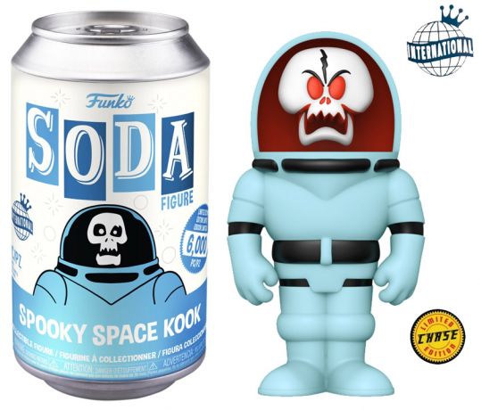 Figurine Funko Soda Scooby-Doo Spooky Space Kook (Canette Bleue) [Chase]