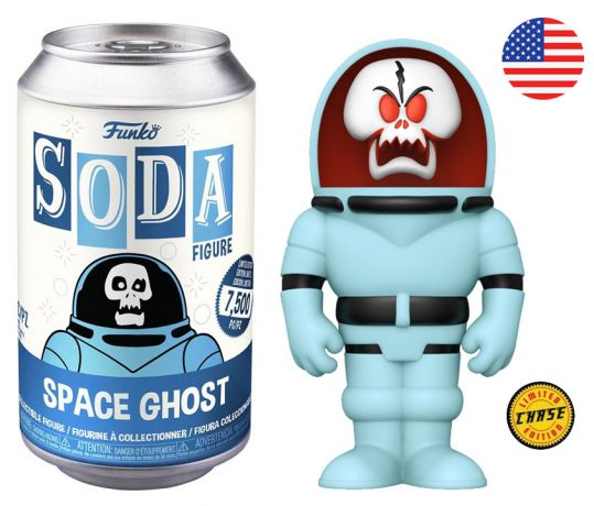 Figurine Funko Soda Scooby-Doo Spooky Space Kook (Canette Bleue) [Chase]