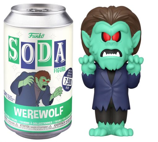 Figurine Funko Soda Scooby-Doo Loup-Garou (Canette Verte)