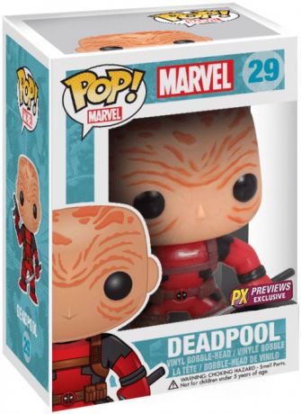 Figurine Funko Pop Marvel Comics #29 Deadpool - Sans masque