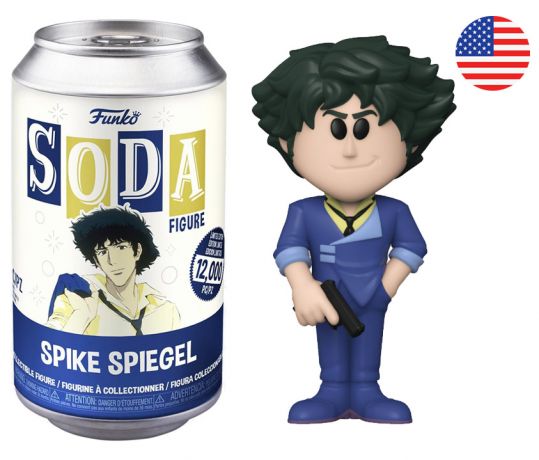 Figurine Funko Soda Cowboy Bebop Spike Spiegel (Canette Bleue)