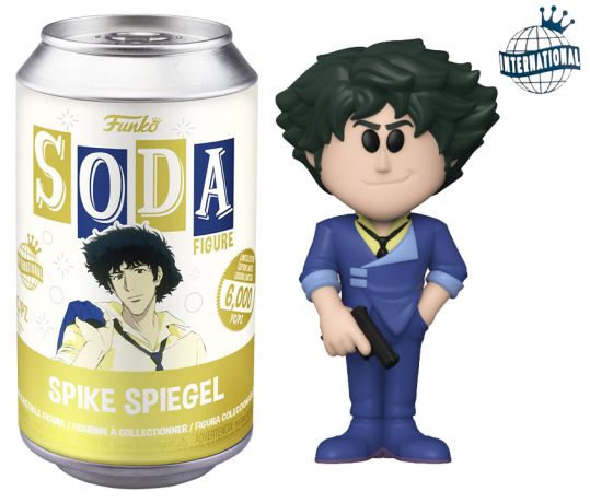 Figurine Funko Soda Cowboy Bebop Spike Spiegel (Canette Jaune)