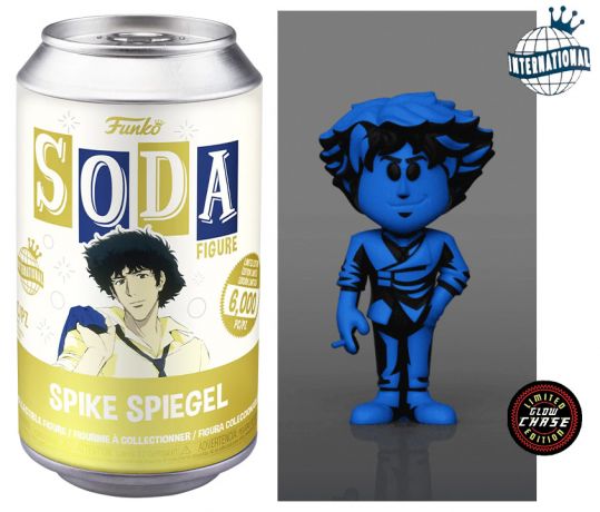 Figurine Funko Soda Cowboy Bebop Spike Spiegel (Canette Jaune) [Chase]