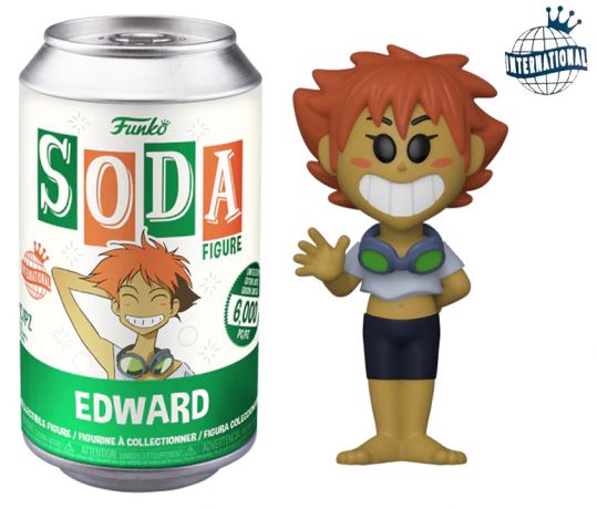 Figurine Funko Soda Cowboy Bebop Edward (Canette Verte)