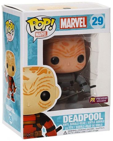 Figurine Funko Pop Marvel Comics #29 Deadpool - X-Force - Sans masque