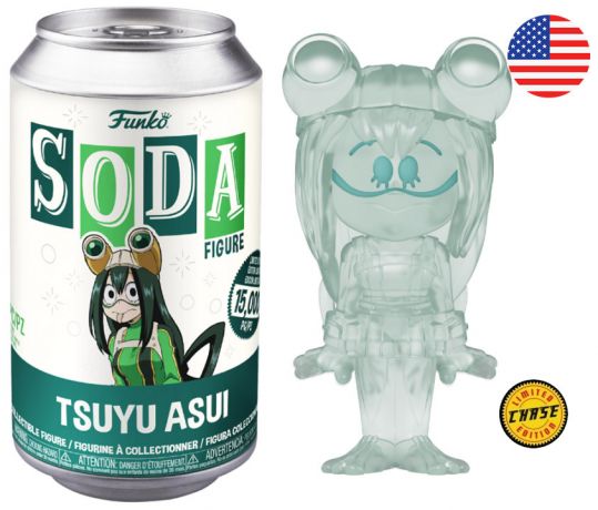 Figurine Funko Soda My Hero Academia Tsuyu Asui (Canette Verte) [Chase]
