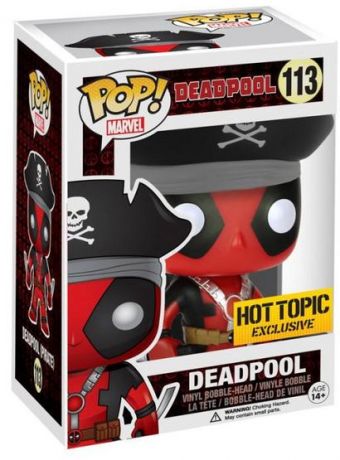 Figurine Funko Pop Deadpool [Marvel] #113 Deadpool Pirate