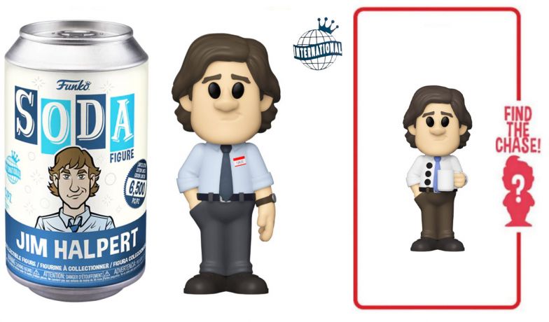 Figurine Funko Soda The Office Jim Halpert (Canette Bleue)