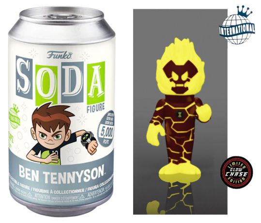 Figurine Funko Soda Ben 10 Ben Tennyson (Canette Grise) [Chase]