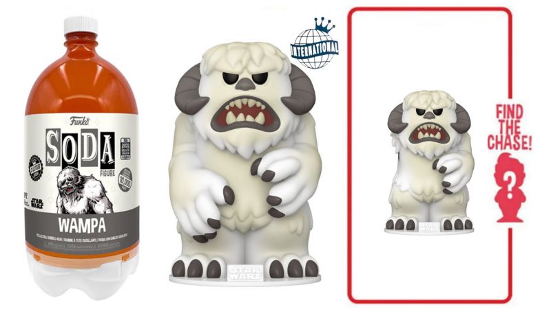 Figurine Funko Soda Star Wars Divers Wampa (Bouteille Orange)