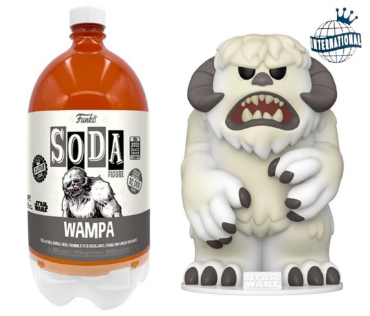 Figurine Funko Soda Star Wars Divers Wampa (Bouteille Orange)