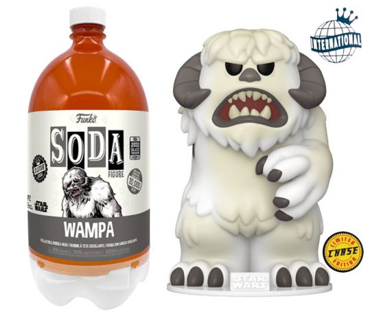 Figurine Funko Soda Star Wars Divers Wampa (Bouteille Orange) [Chase]