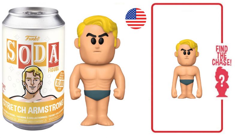 Figurine Funko Soda Hasbro Stretch Armstrong (Canette Jaune)