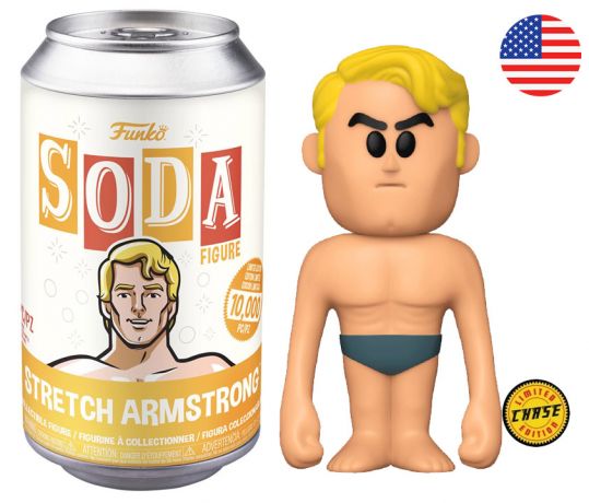 Figurine Funko Soda Hasbro Stretch Armstrong (Canette Jaune) [Chase]