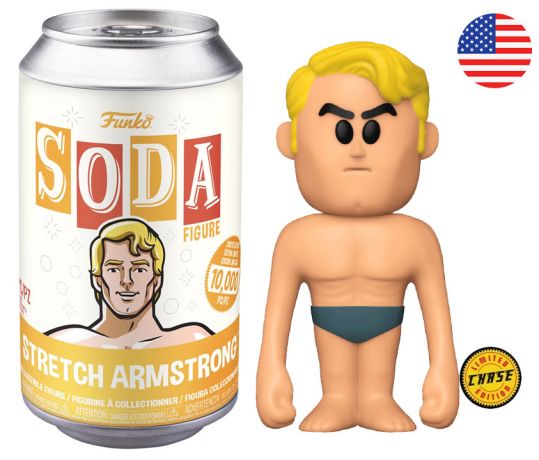 Figurine Funko Soda Hasbro Stretch Armstrong (Canette Jaune) [Chase]
