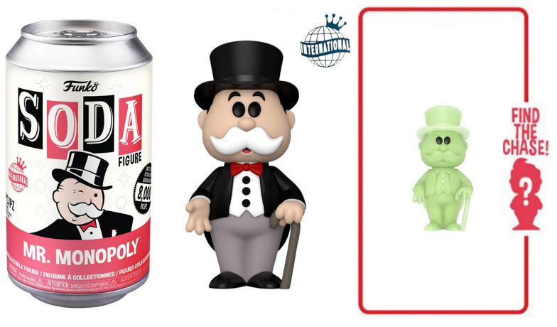 Figurine Funko Soda Hasbro Mr. Monopoly (Canette Rouge)