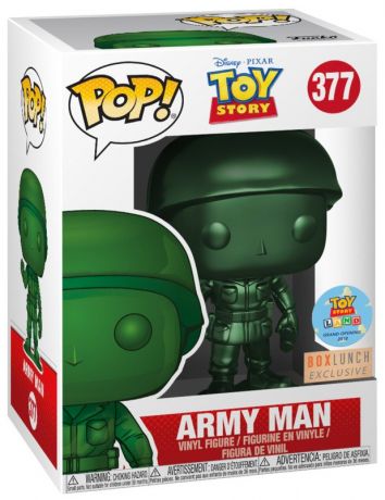 Figurine Funko Pop Toy Story [Disney] #377 Soldat Vert - Metallic