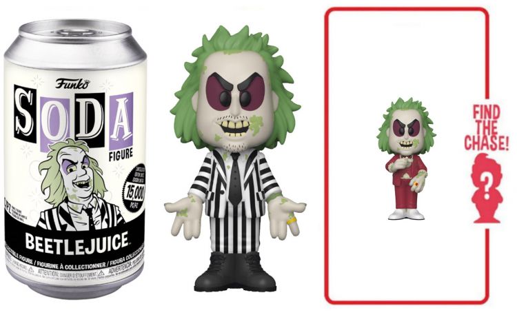 Figurine Funko Soda Beetlejuice Beetlejuice (Canette Noire)