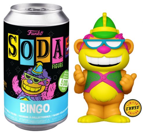 Figurine Funko Soda Hanna-Barbera Bingo (Canette Bleue) [Chase]