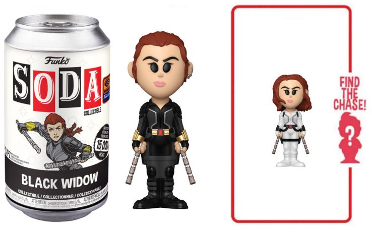 Figurine Funko Soda Black Widow [Marvel] Black Widow (Canette Noire)