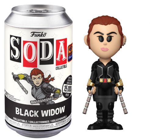 Figurine Funko Soda Black Widow [Marvel] Black Widow (Canette Noire)