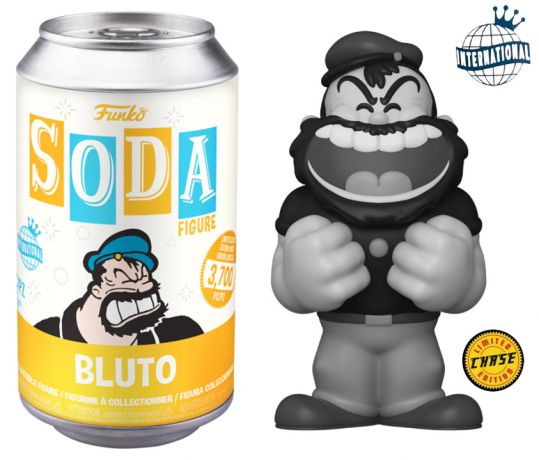 Figurine Funko Soda Popeye Bluto (Canette jaune) [Chase]