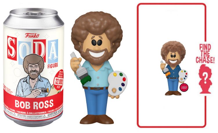 Figurine Funko Soda Bob Ross Bob Ross (Canette Rouge)