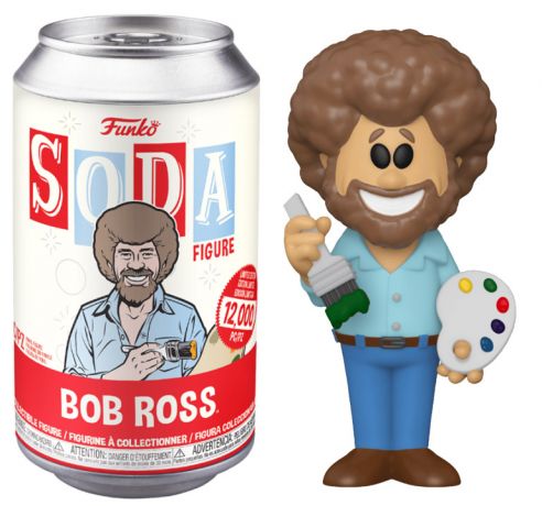 Figurine Funko Soda Bob Ross Bob Ross (Canette Rouge)