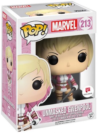 Figurine Funko Pop Marvel Comics #213 Gwenpool - Sans masque