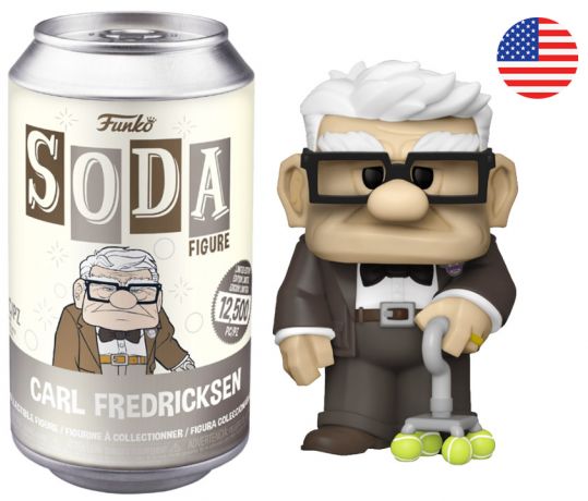 Figurine Funko Soda Là-Haut [Disney] Carl Fredricksen (Canette Grise)