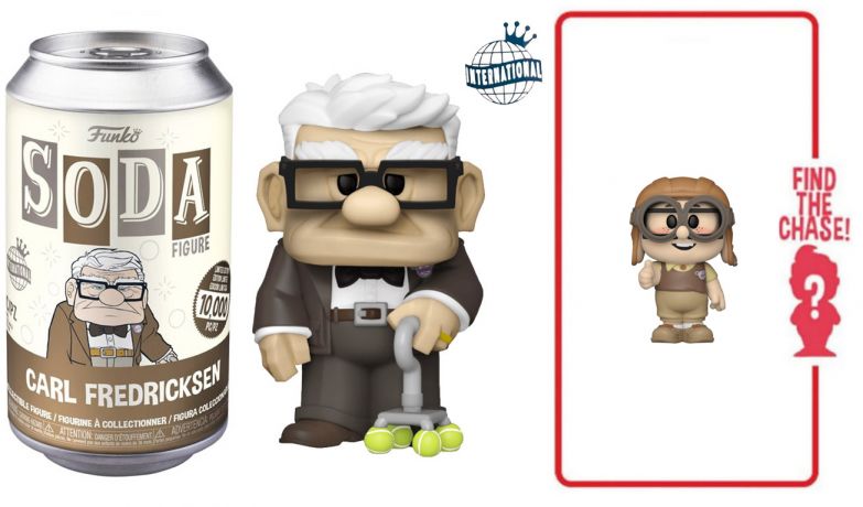 Figurine Funko Soda Là-Haut [Disney] Carl Fredricksen (Canette Marron)