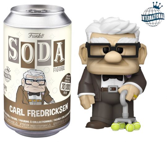 Figurine Funko Soda Là-Haut [Disney] Carl Fredricksen (Canette Marron)