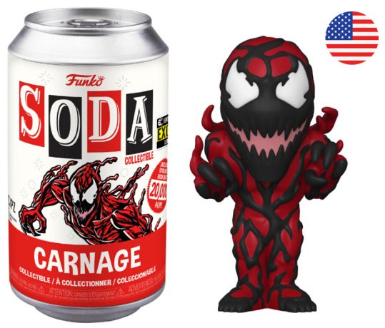 Figurine Funko Soda Marvel Comics Carnage (Canette Rouge)