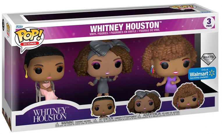 Figurine Funko Pop Whitney Houston Whitney Houston - Pack