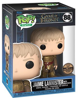 Figurine Funko Pop Game of Thrones #88 Jaime Lannister avec main en or - Digital Pop